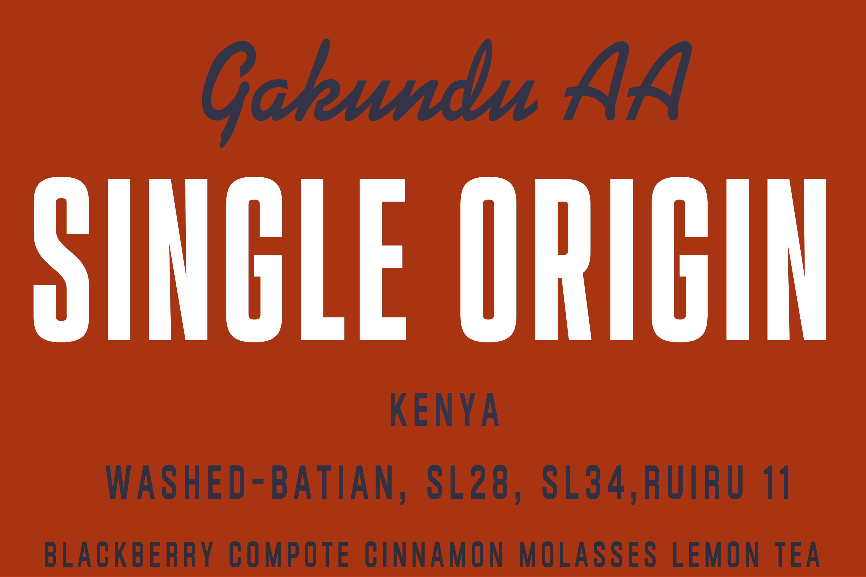 Gakundu AA Kenya