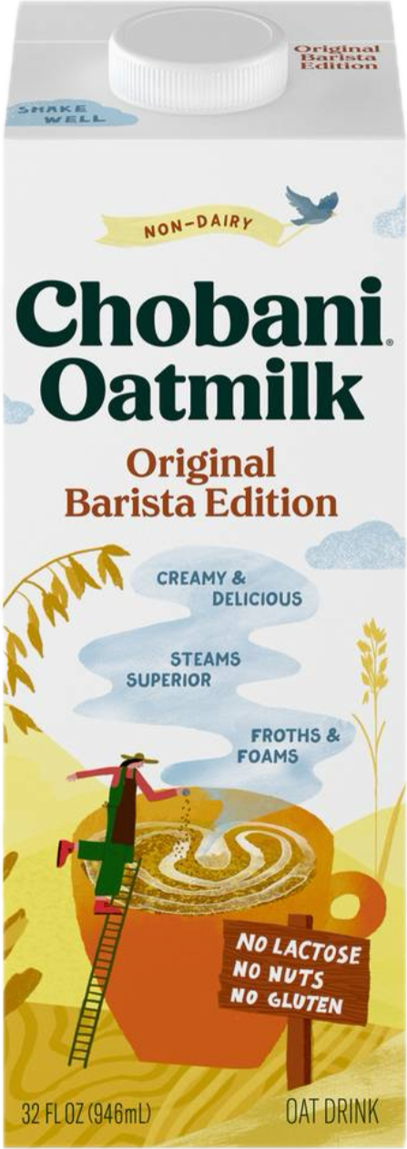 Chobani Barista Oat Milk case of 6
