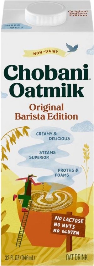 Chobani Barista Oat Milk case of 6
